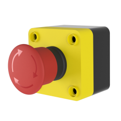 Bouton coup de poing avec relâche